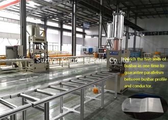40T Busbar Booster Machine Busduct Bar Punching