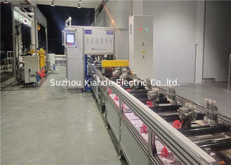 Automatic Three Stations Busbar Machine 2 Axis For Copper Aluminum