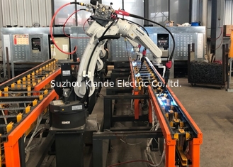 Carbon Steel Robot Welding Machine For Cable Tray Production