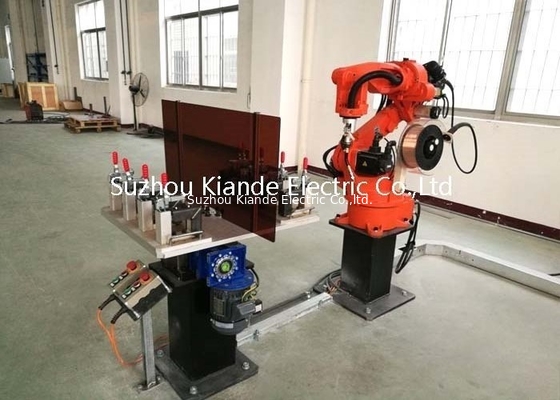 Carbon Steel Robot Welding Machine For Cable Tray Production