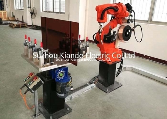 Carbon Steel Robot Welding Machine For Cable Tray Production
