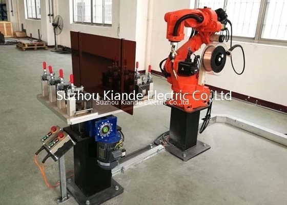 Carbon Steel Robot Welding Machine For Cable Tray Production