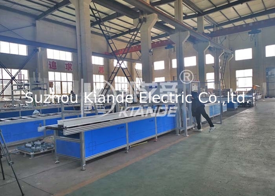 Bus Duct Production Line For Wrapping Film Over Busbuct Away From Dust