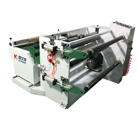 PET Shearing Polyester Film Slitting Machine Automatic With Meter Calculation